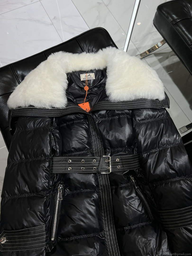 Hermes H2H4604DU02 Women’s Fashion Clothing Down Coat H33268