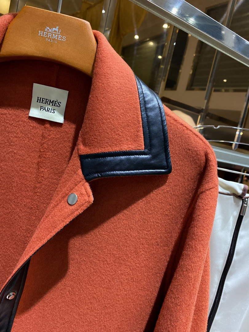 Hermes H2H0129DA0234 Women’s Fashion Clothing Coat H33270