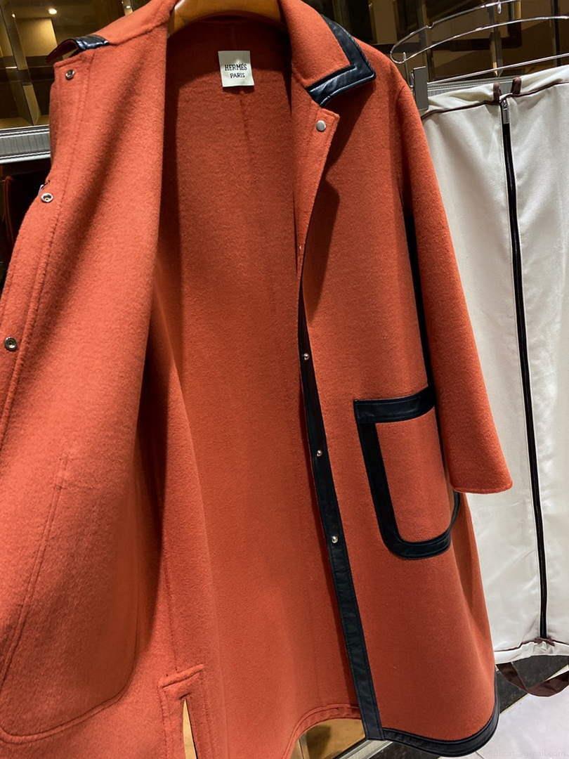 Hermes H2H0129DA0234 Women’s Fashion Clothing Coat H33270