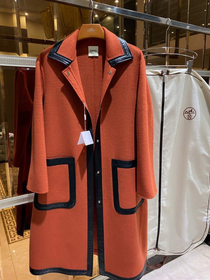 Hermes H2H0129DA0234 Women’s Fashion Clothing Coat H33270