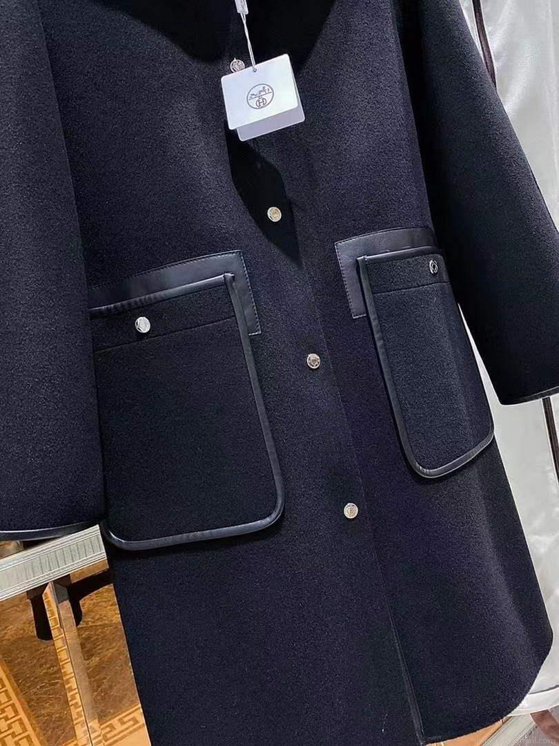 Hermes H2H0129DA0234 Women’s Fashion Clothing Coat H33272