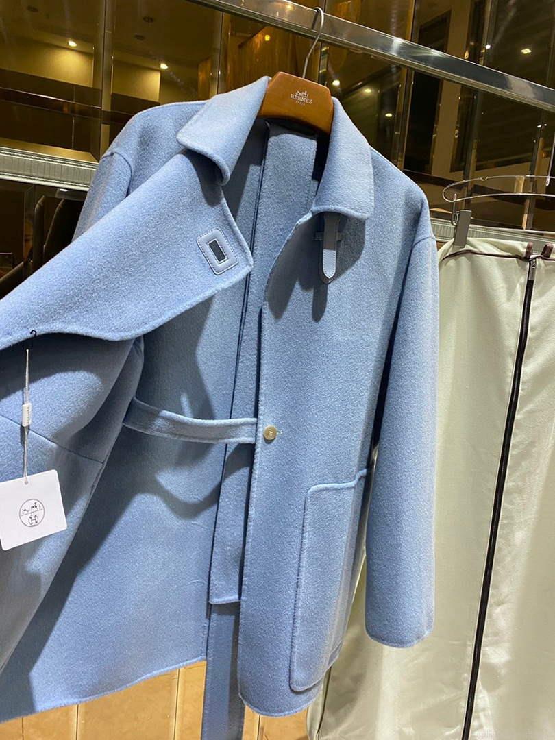 Hermes H2H0129DA0234 Women’s Fashion Clothing Coat H33282