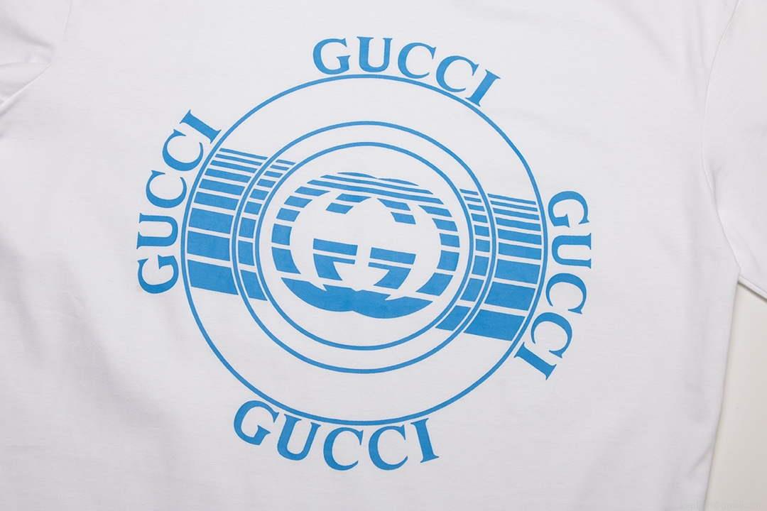 Gucci 717422 Logo print cotton jersey Men Women’s T-shirt G38662