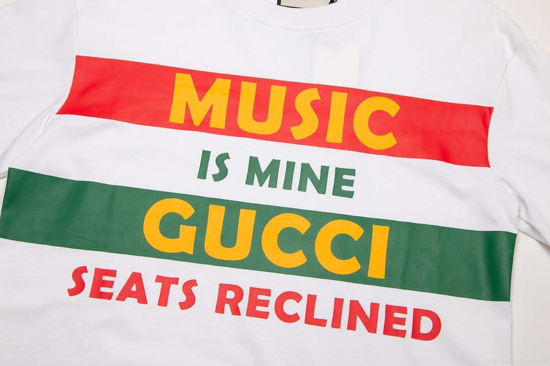Gucci 717422 Logo print cotton jersey Men Women’s T-shirt G38665