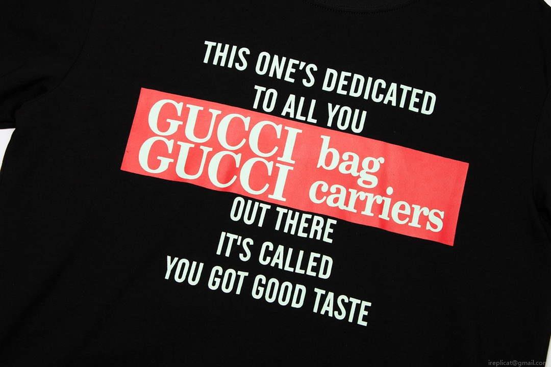 Gucci 717422 Logo print cotton jersey Men Women’s T-shirt G38667