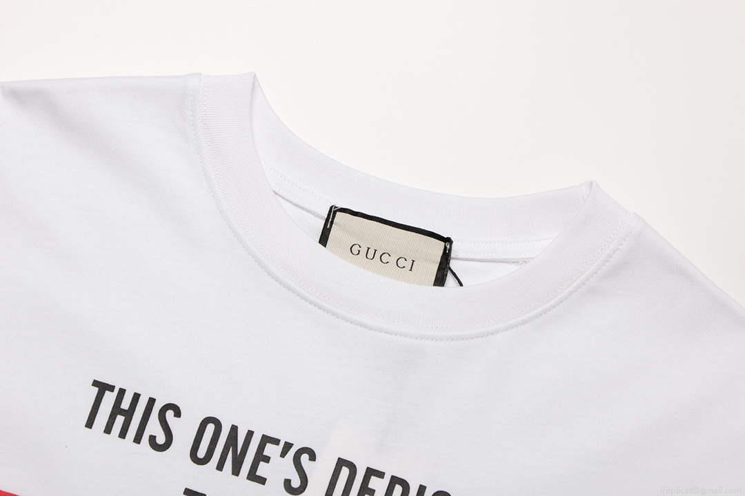 Gucci 717422 Logo print cotton jersey Men Women’s T-shirt G38668
