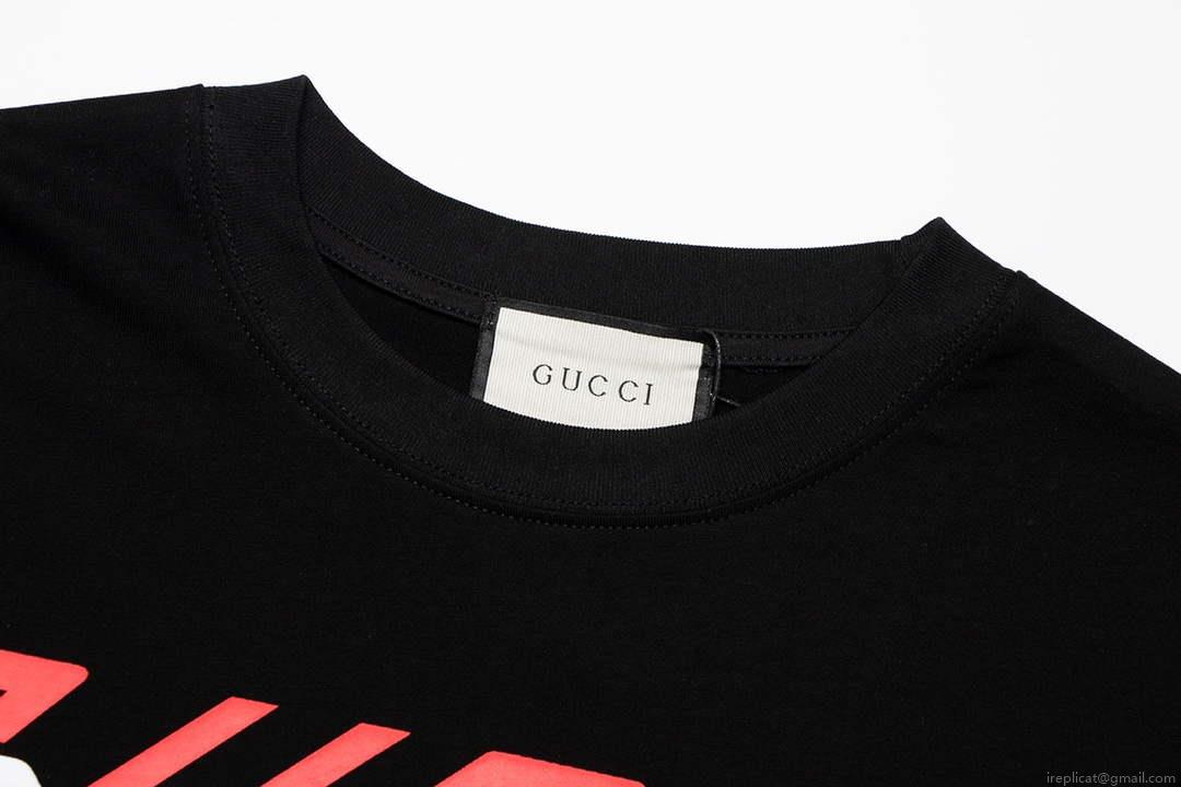 Gucci 717422 Logo print cotton jersey Men Women’s T-shirt G38669