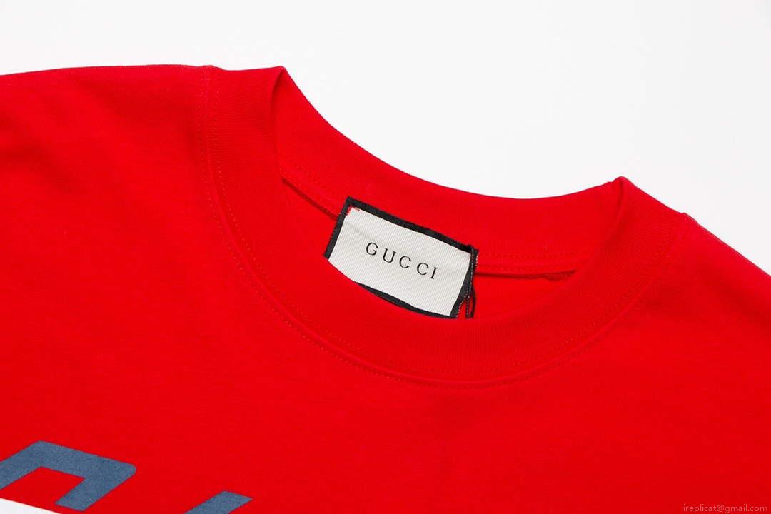 Gucci 717422 Logo print cotton jersey Men Women’s T-shirt G38672