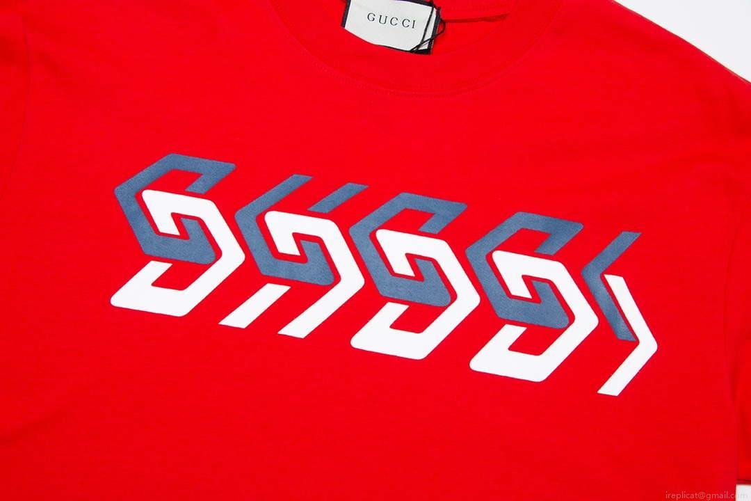 Gucci 717422 Logo print cotton jersey Men Women’s T-shirt G38672