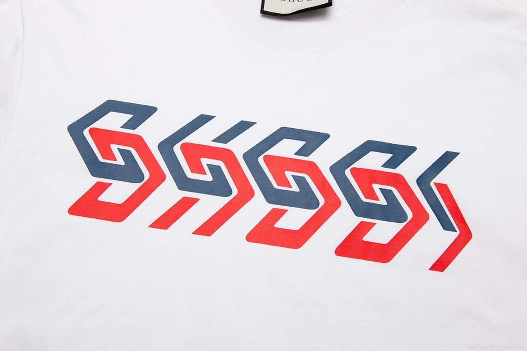 Gucci 717422 Logo print cotton jersey Men Women’s T-shirt G38673