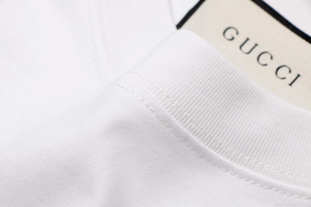 Gucci 717422 Logo print cotton jersey Men Women’s T-shirt G38674
