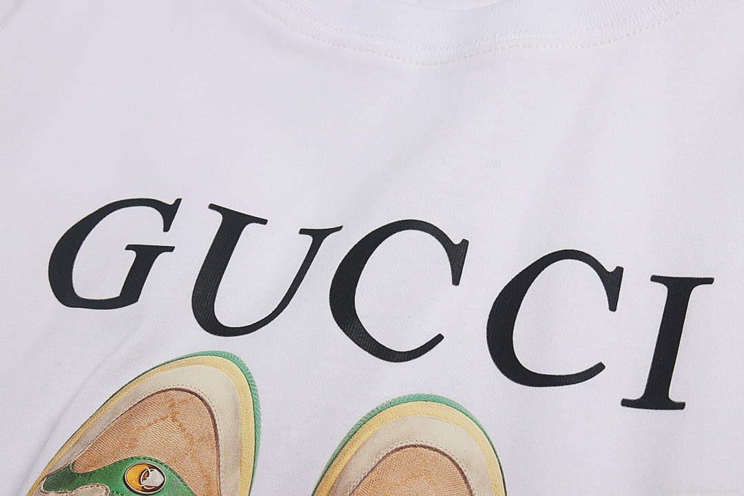 Gucci 717422 Logo print cotton jersey Men Women’s T-shirt G38678