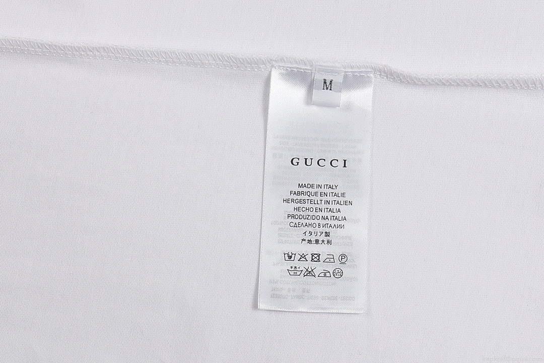Gucci 717422 Logo print cotton jersey Men Women’s T-shirt G38678