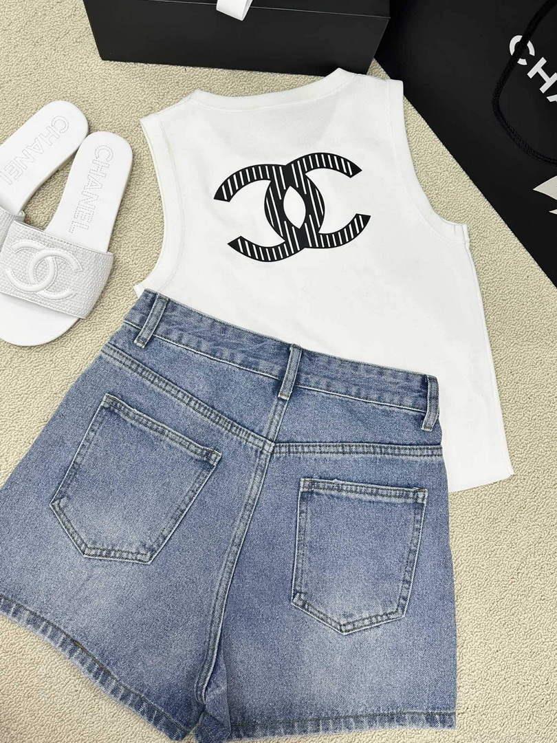 Chanel Women’s Fashion Denim shorts C58806