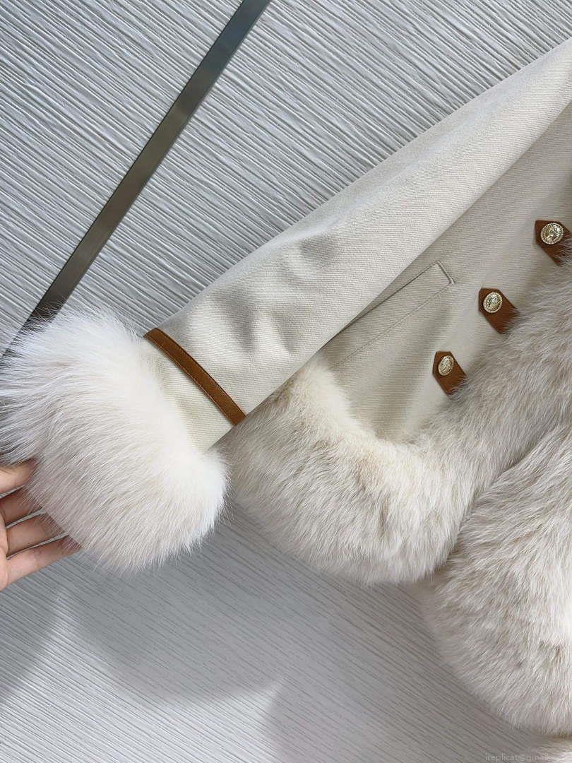 Max Mara Women’s Fashion Clothing Fur Coat M78365