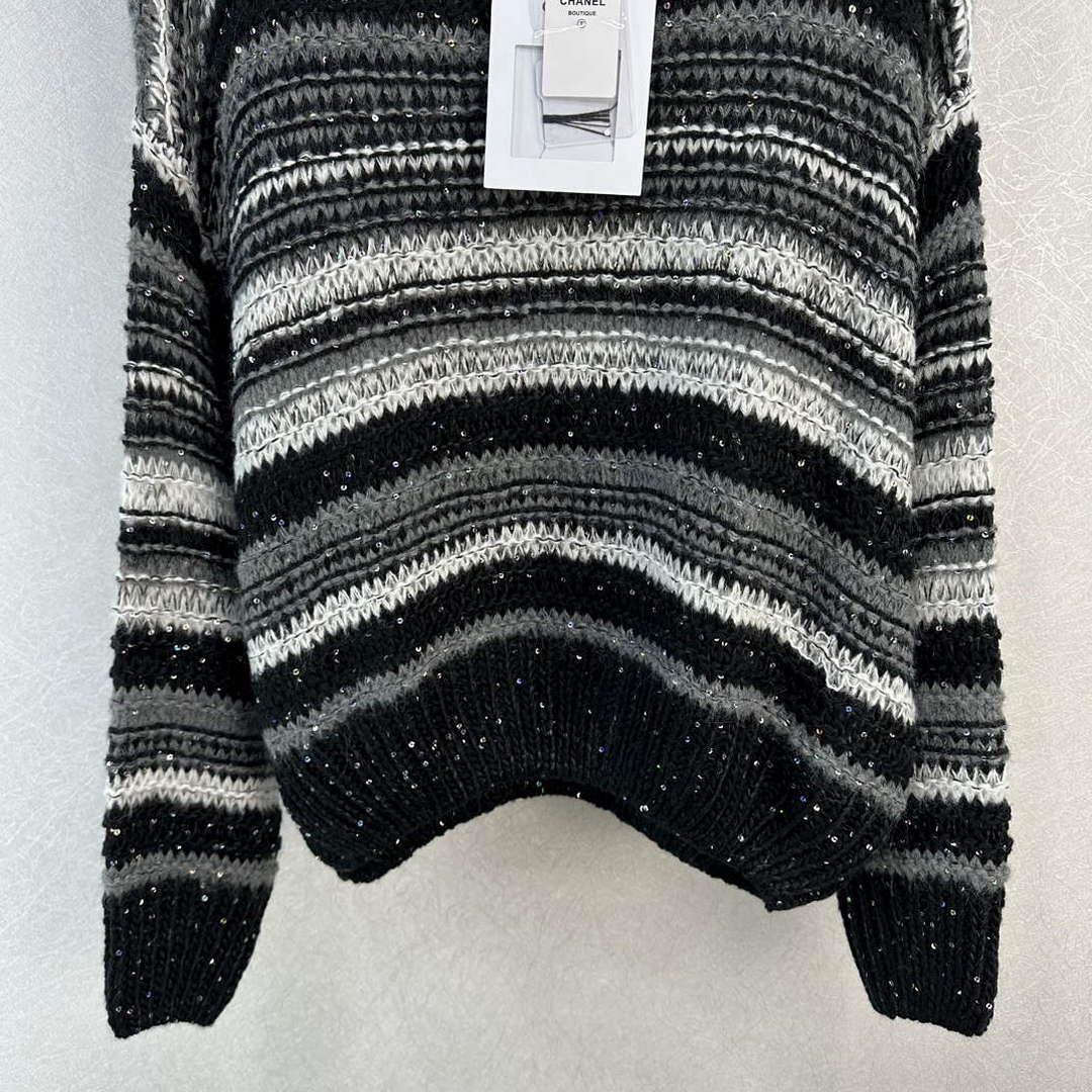 Chanel Women’s Fashion Clothing Knitted Sweaters C58838
