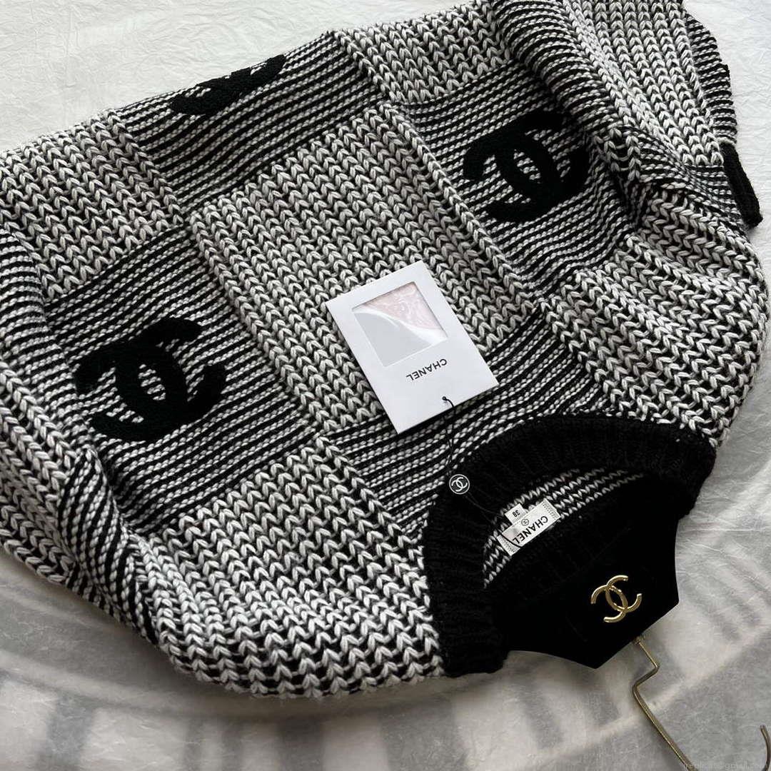 Chanel Women’s Fashion Clothing Knitted Sweaters C58842