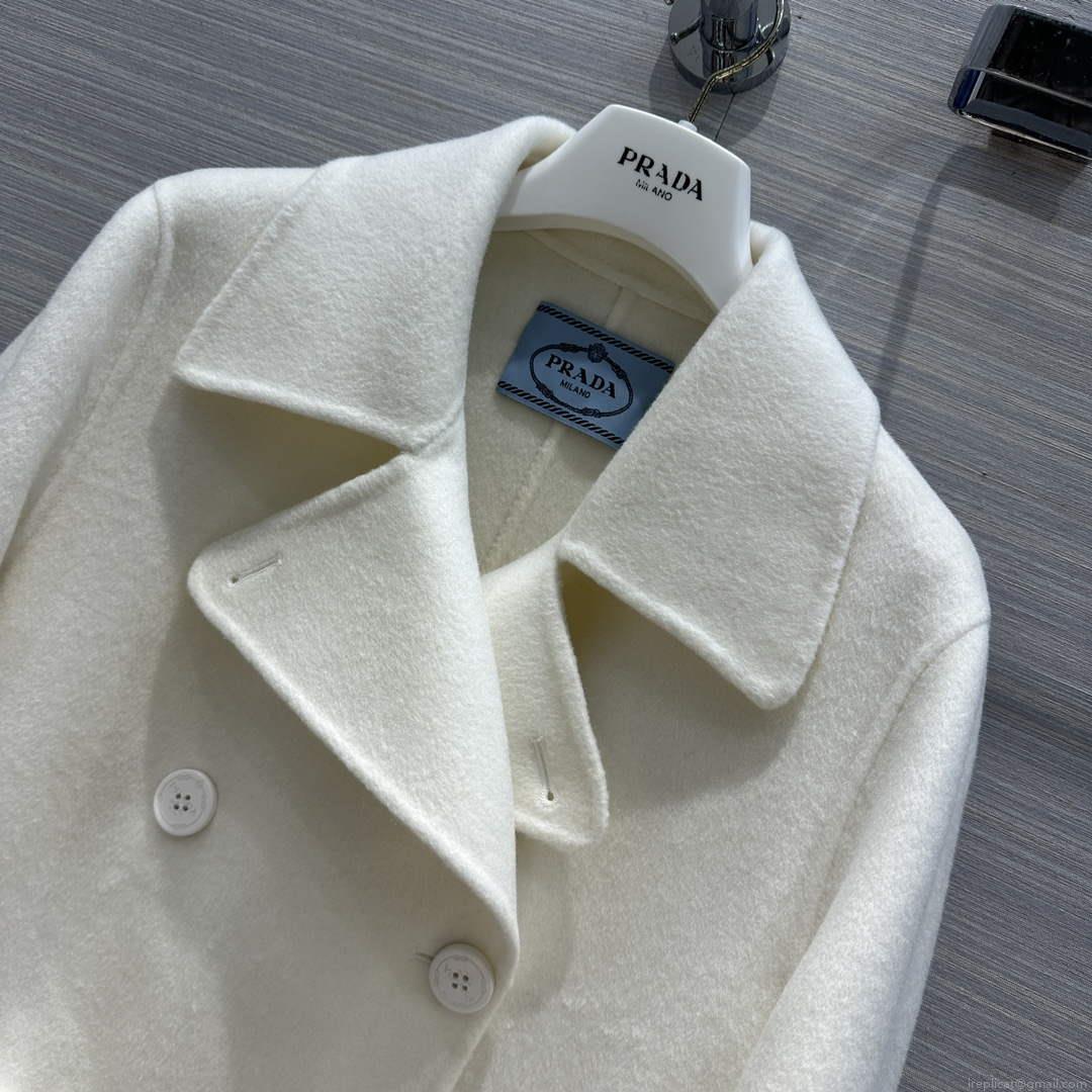 Prada Women’s Fashion Clothing Cashmere Coat P99465
