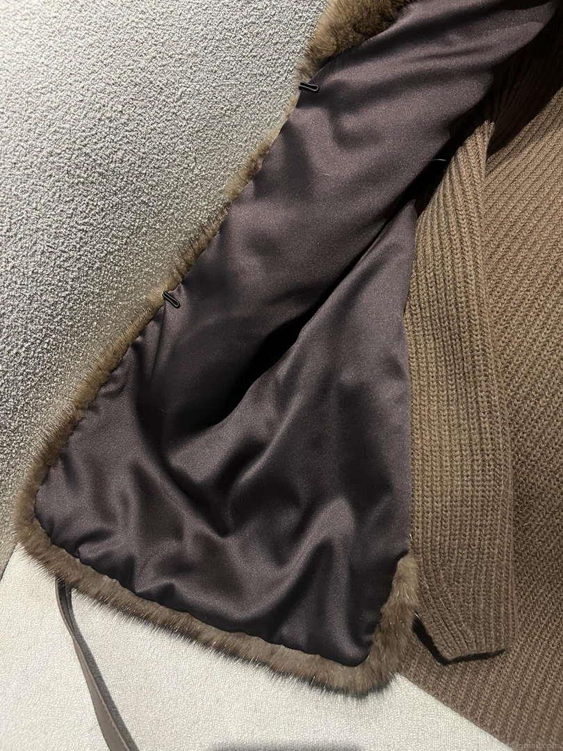Loro Piana Copenhagen Mink Cashmere Vest L90092