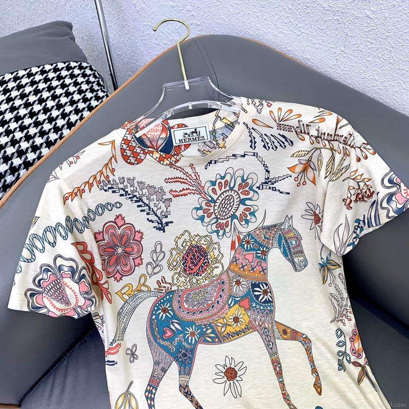 Hermes Women’s T-shirt Fashion Clothing H77120