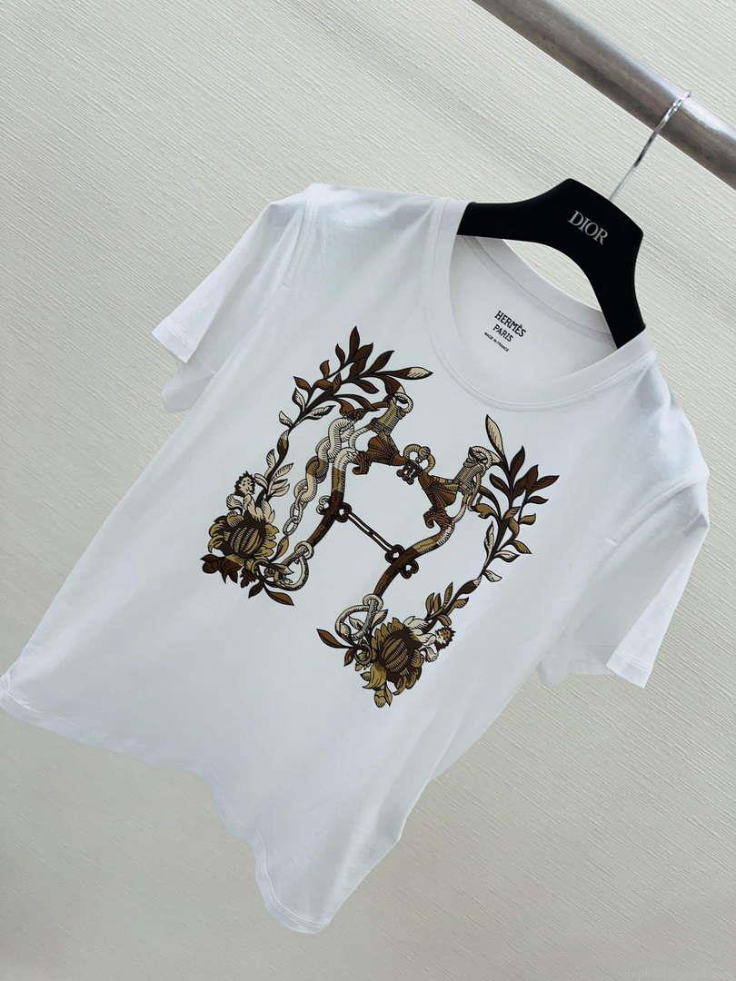 Hermes Women’s T-shirt Fashion Clothing H77125