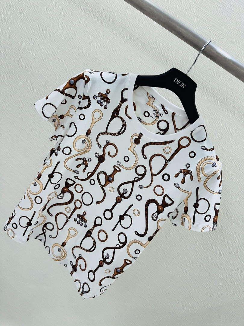 Hermes Women’s T-shirt Fashion Clothing H77126