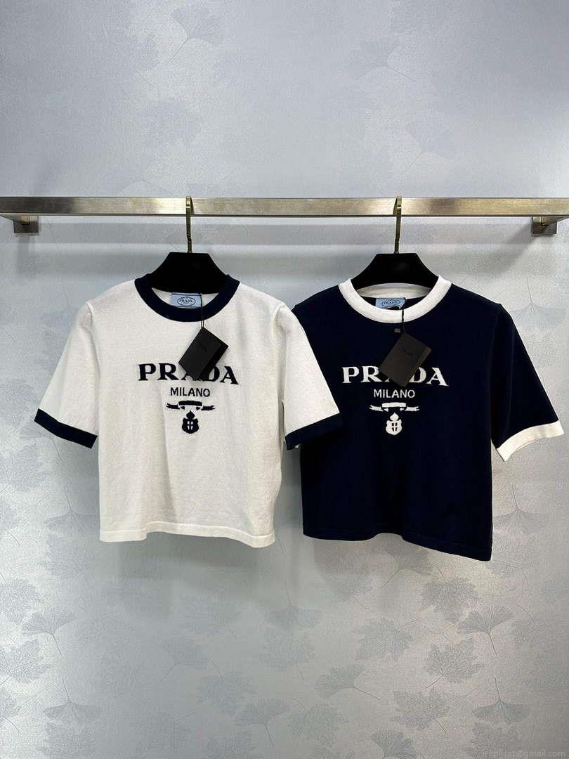 Prada Women’s T-shirt Fashion Clothing P89210