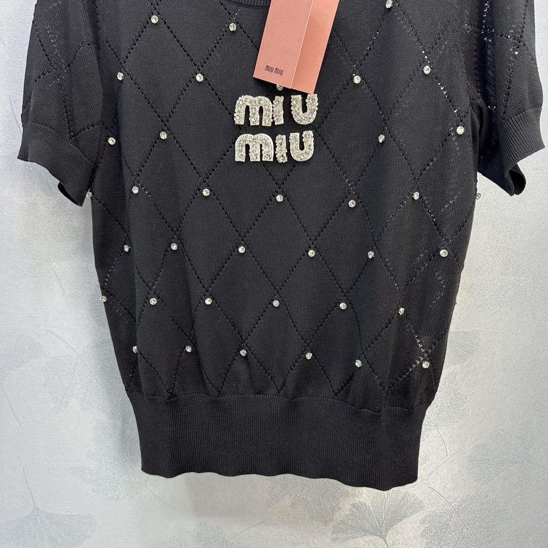 MiuMiu Women’s T-shirt Fashion Clothing M99125