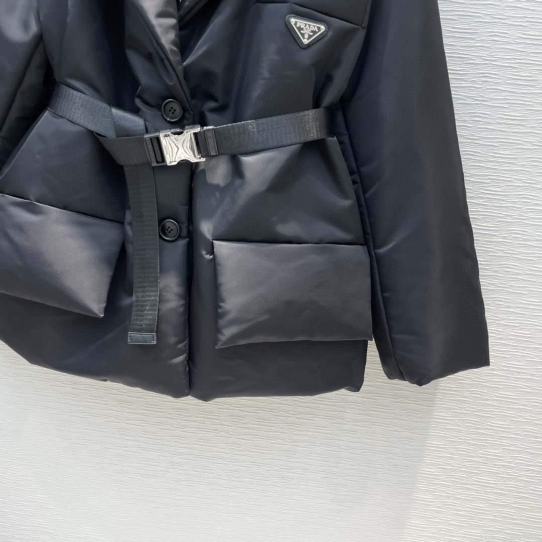 Prada Women’s Down Jacket Short Prada Black 88099