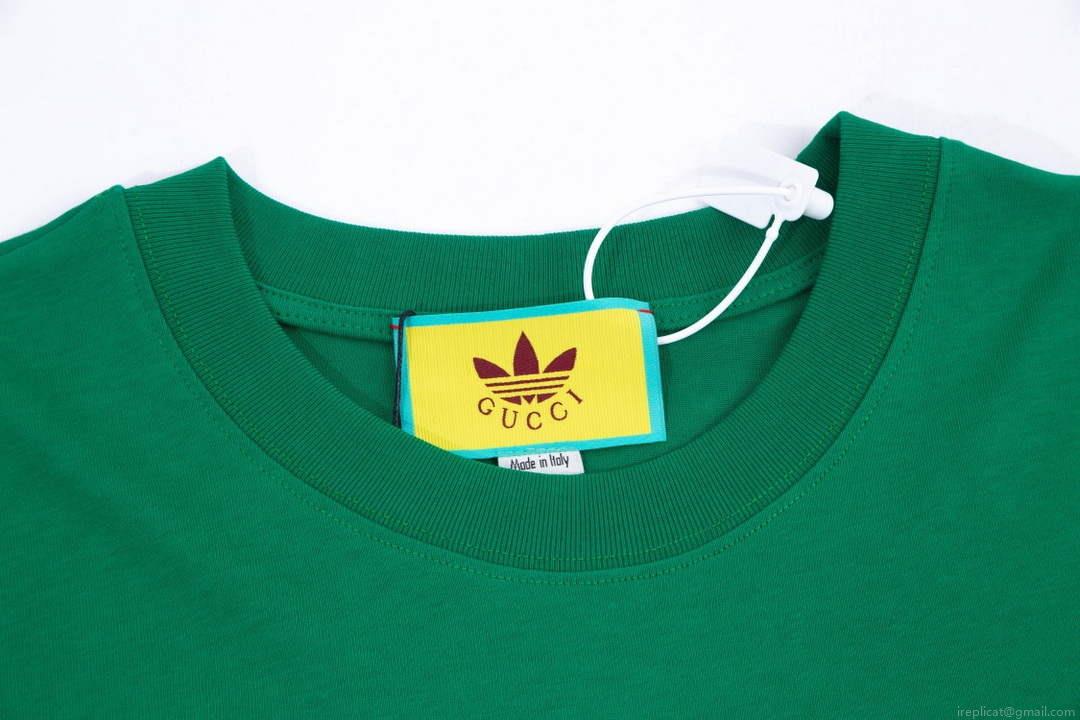 Gucci 616036 Adidas x Gucci Cotton Jersey Men Women’s T-shirt G38684