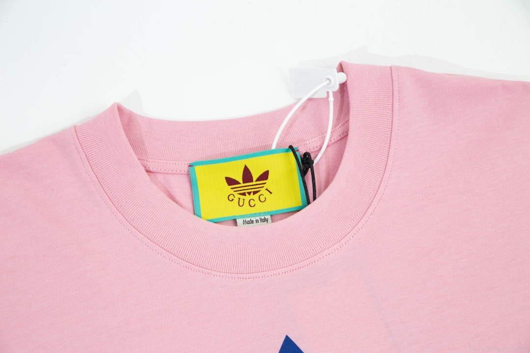 Gucci 616036 Adidas x Gucci Cotton Jersey Men Women’s T-shirt G38685