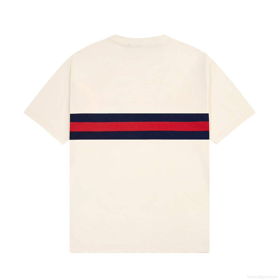 Gucci 457095 Logo print cotton jersey Men Women’s T-shirt G38688