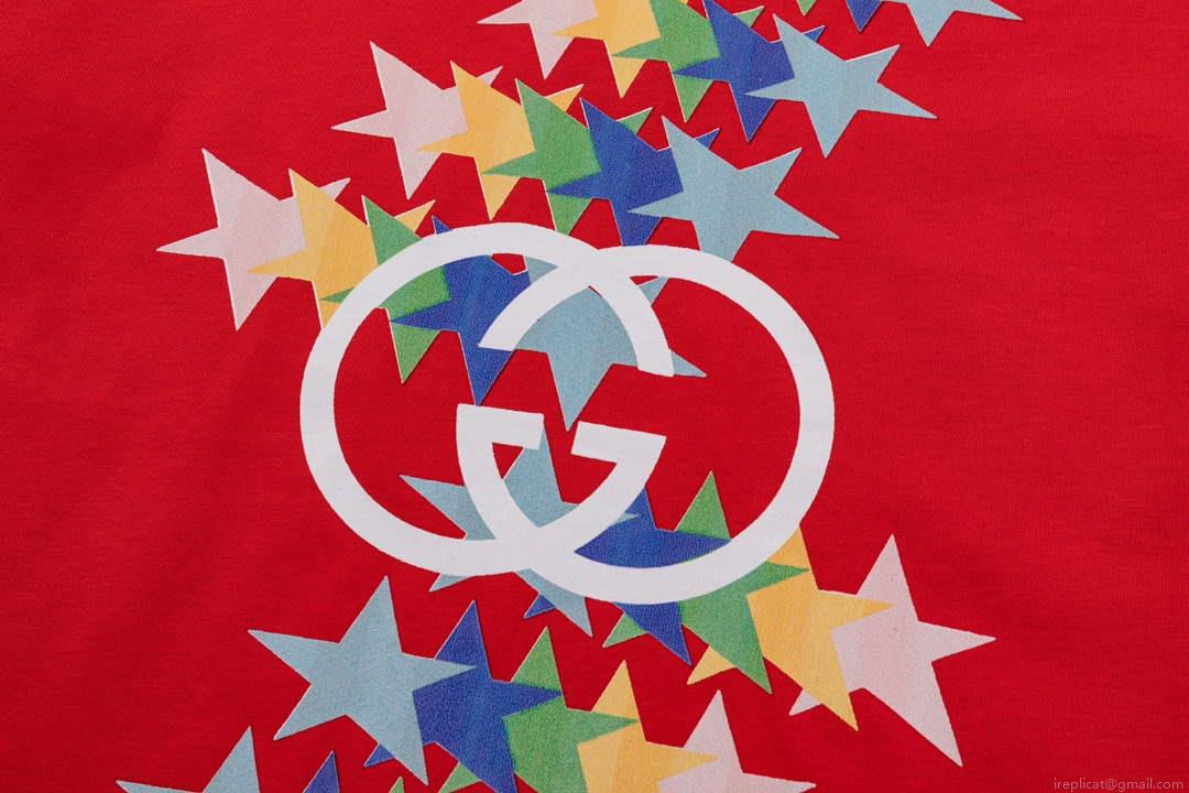 Gucci 457095 Logo print cotton jersey Men Women’s T-shirt G38689