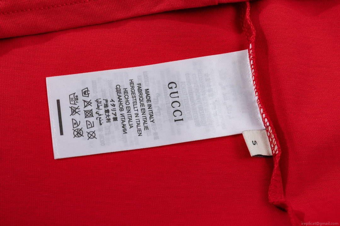 Gucci 457095 Logo print cotton jersey Men Women’s T-shirt G38689