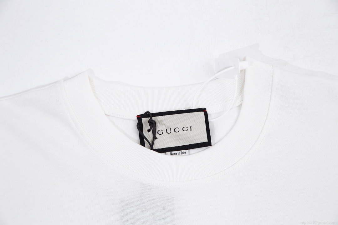 Gucci 457095 Logo print cotton jersey Men Women’s T-shirt G38690