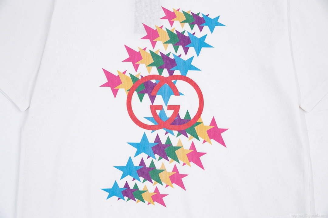Gucci 457095 Logo print cotton jersey Men Women’s T-shirt G38690