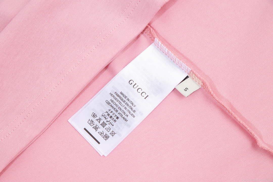 Gucci 457095 Logo print cotton jersey Men Women’s T-shirt G38709