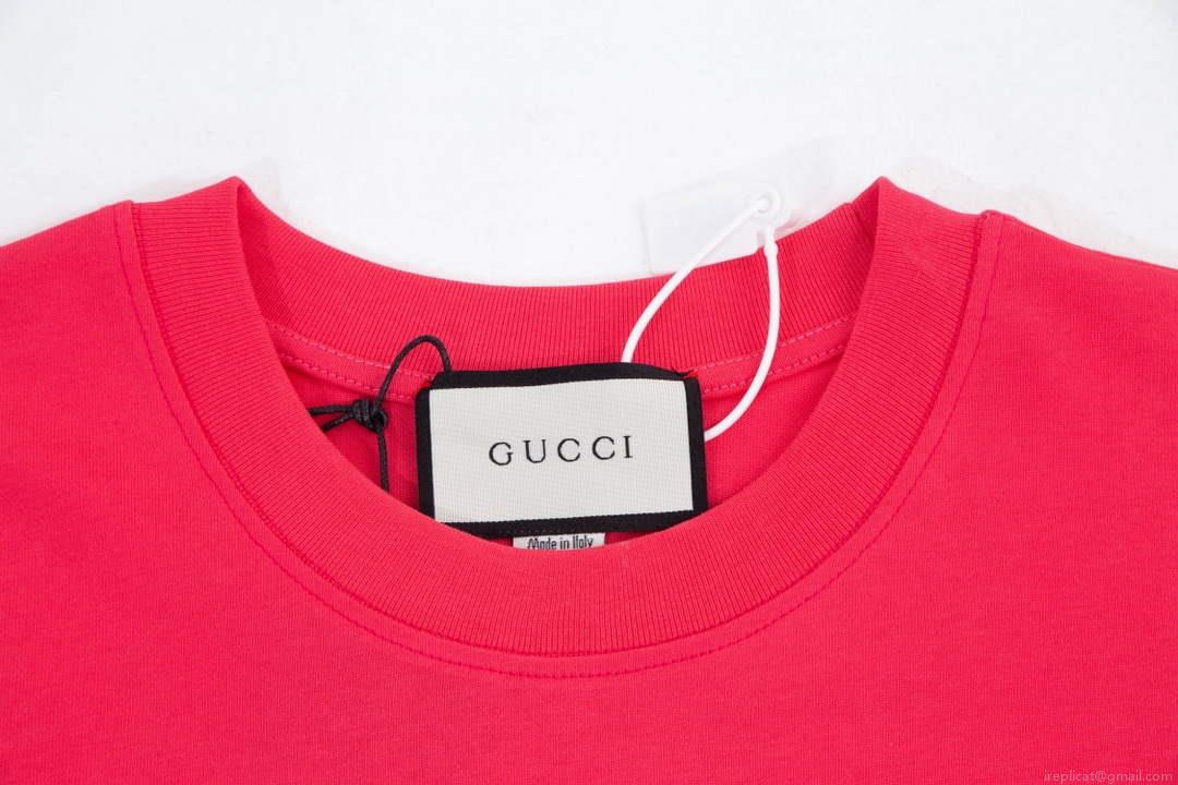 Gucci 457095 Logo print cotton jersey Men Women’s T-shirt G38714