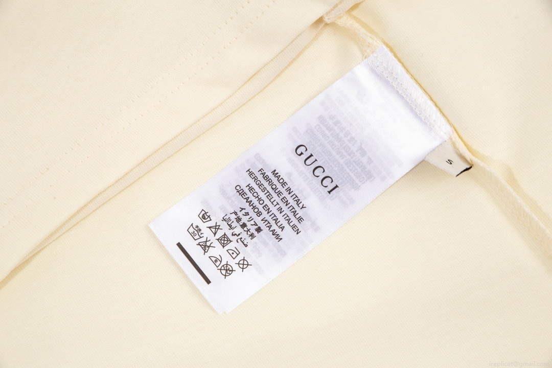 Gucci 457095 Logo print cotton jersey Men Women’s T-shirt G38718