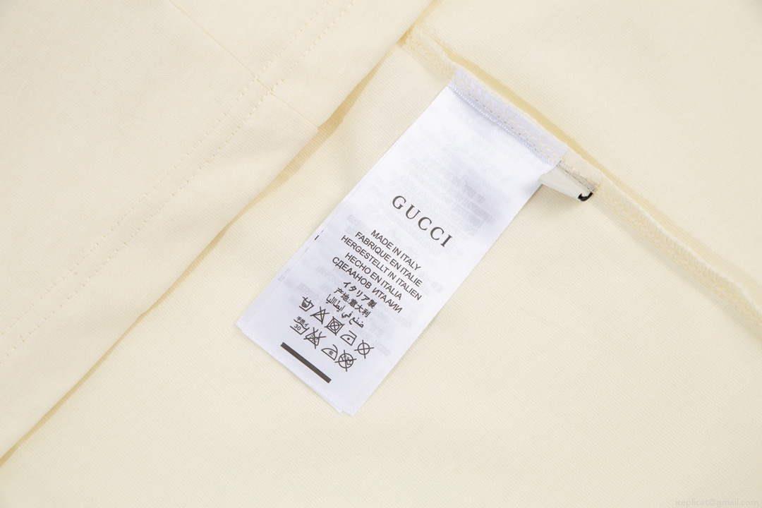 Gucci 457095 Logo print cotton jersey Men Women’s T-shirt G38719