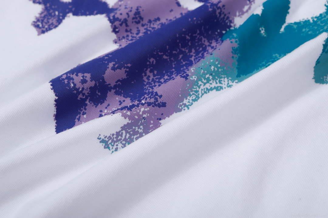 LV 1AAU5B Louis Vuitton Print Cotton Jersey Men Women’s T-shirt L56201