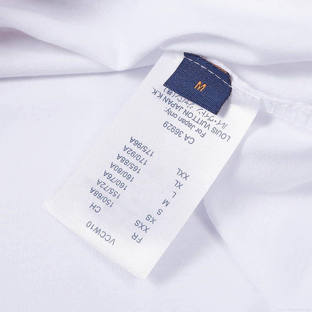 LV 1AAU5B Louis Vuitton Print Cotton Jersey Men Women’s T-shirt L56204