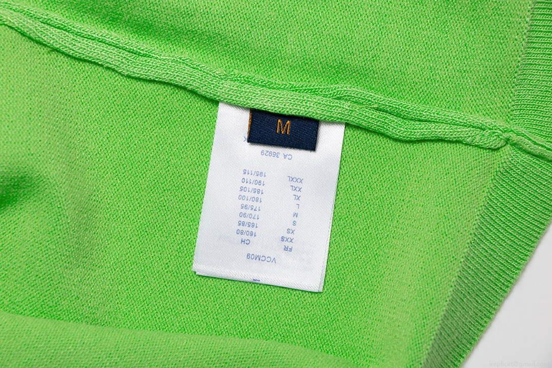 LV 1AAU5B Louis Vuitton Print Cotton Jersey Men Women’s T-shirt L56212