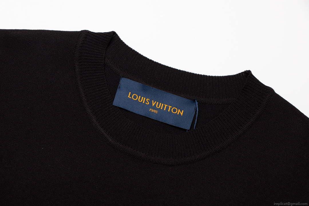 LV 1AAU5B Louis Vuitton Print Cotton Jersey Men Women’s T-shirt L56213