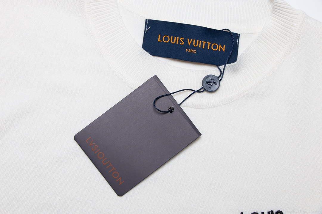 LV 1AAU5B Louis Vuitton Print Cotton Jersey Men Women’s T-shirt L56214