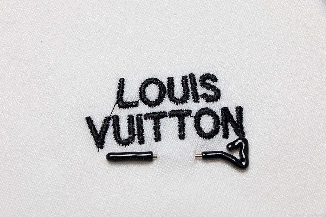 LV 1AAU5B Louis Vuitton Print Cotton Jersey Men Women’s T-shirt L56214