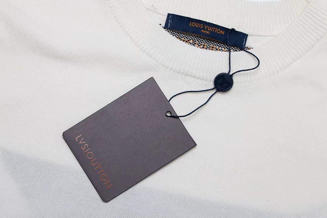 LV 1AAU5B Louis Vuitton Print Cotton Jersey Men Women’s T-shirt L56215