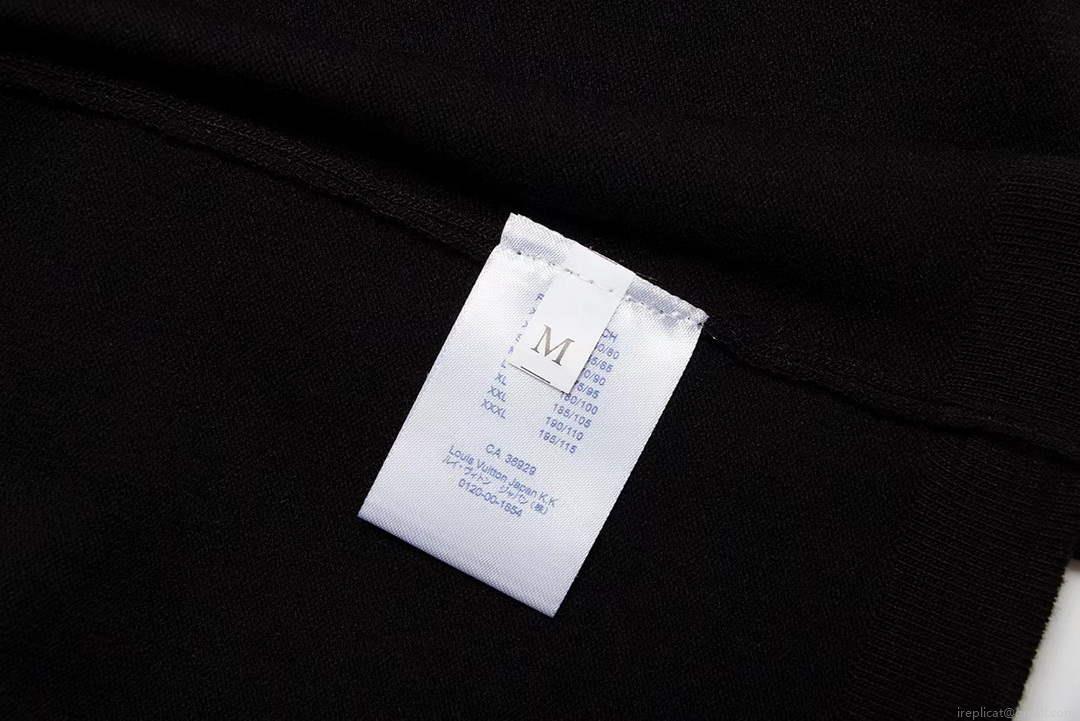LV 1AAU5B Louis Vuitton Print Cotton Jersey Men Women’s T-shirt L56216