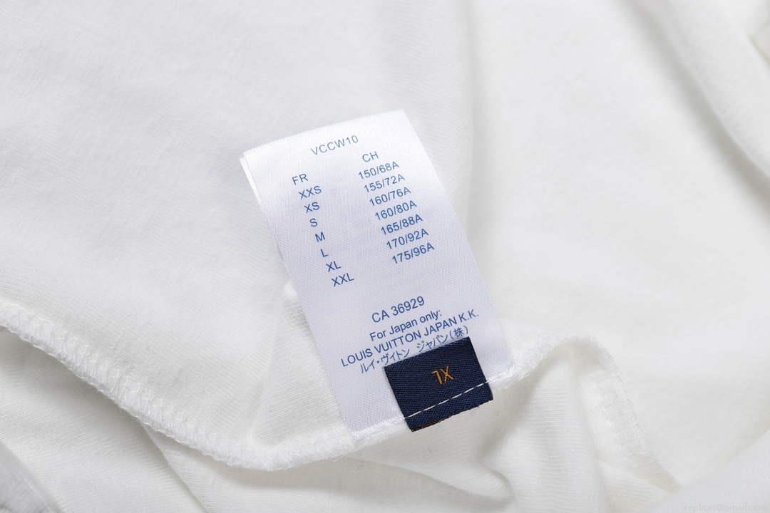 LV 1AAU5B Louis Vuitton Explosive style velvet Men Women’s T-shirt L56222