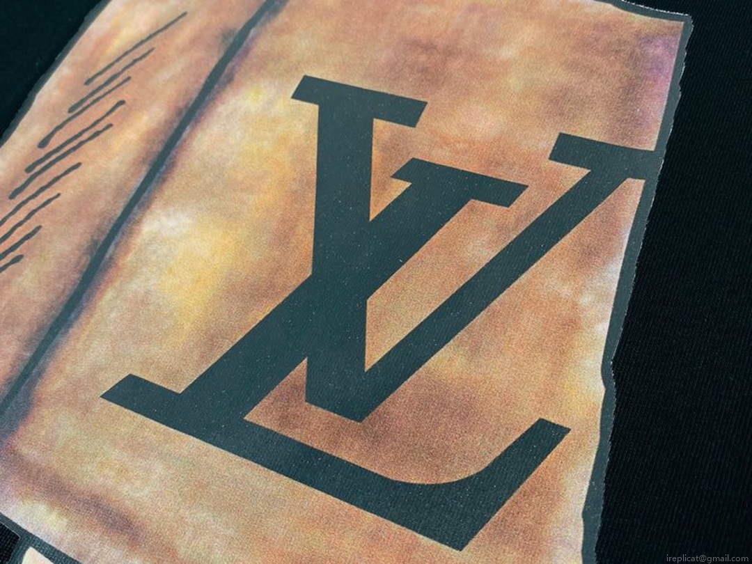 LV 1AB4UM Louis Vuitton Print Cotton Jersey Men Women’s T-shirt L56229